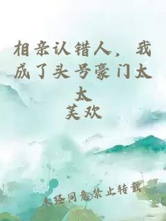 相亲认错人，我成了头号豪门太太